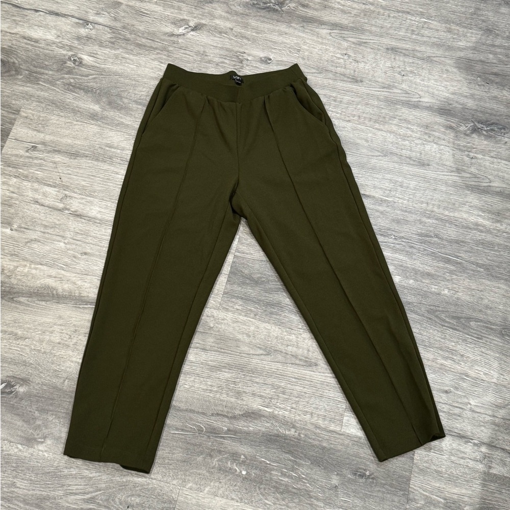 Loft Olive Green Pull-on Trousers size S